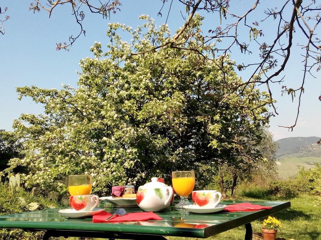 Villa Il Palazzino Volterra Bagian luar foto